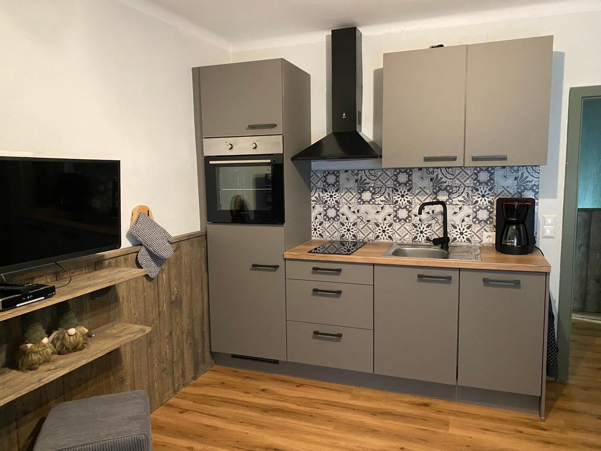 Appartement Brettljause Ferienhaus Fuenf Sinne Döbriach Exterior foto